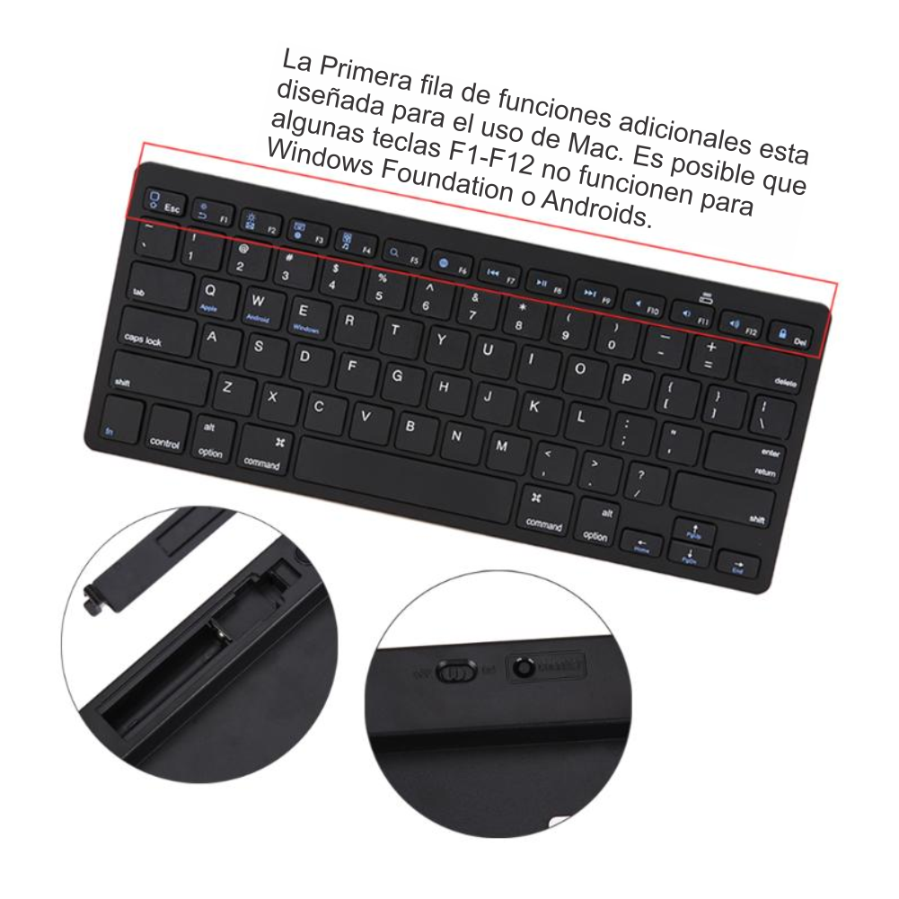 Mini Teclado Bluetooth Ultra